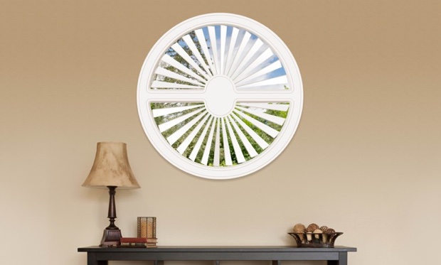 Circle shaped window in Clearwater